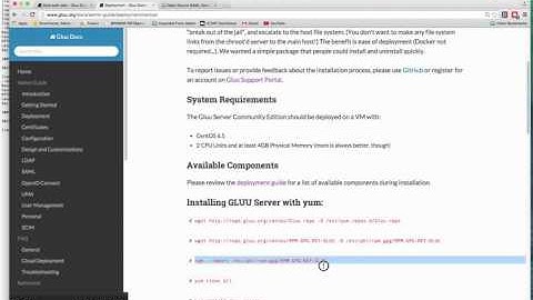Install Gluu Server 1