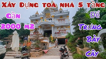 Đầu tư gần 2.000 mét vuông xây dựng siêu thị cây cảnh trưng bày gần 300 tác phẩm xuất sắc tại Hà Nội