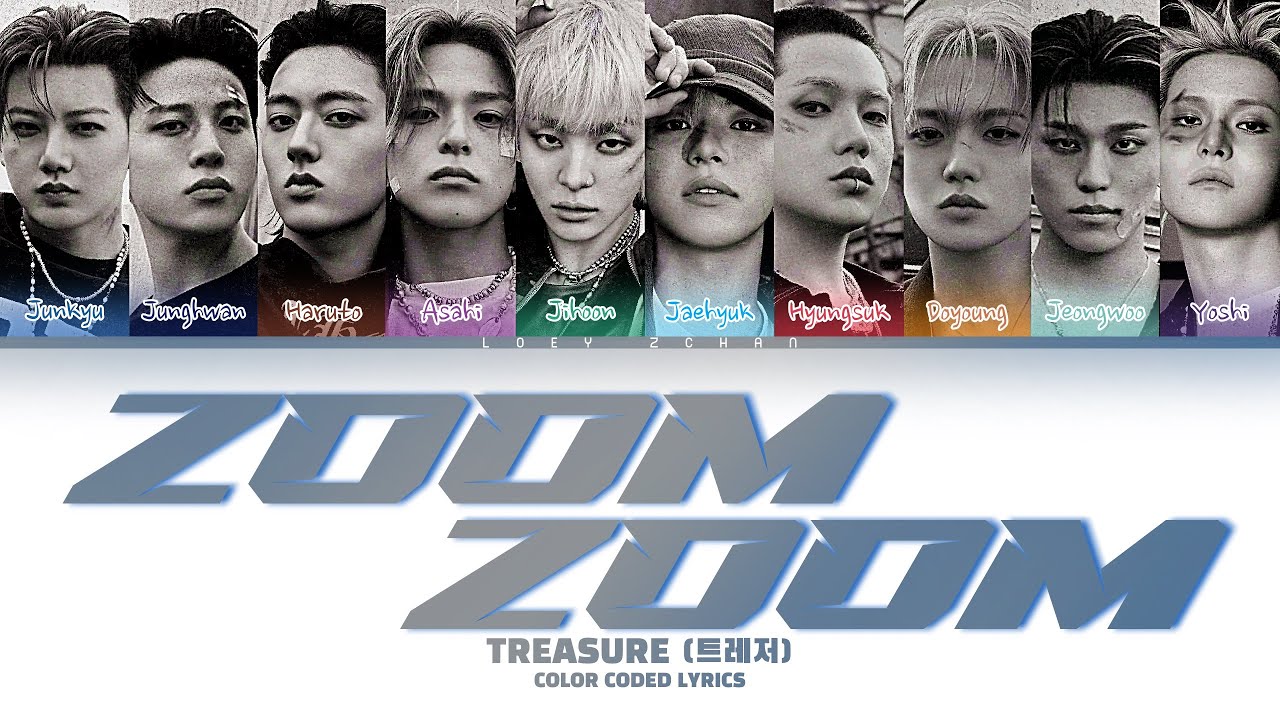 リアム カラーソングバトル トレカ TREASURE (트레저) - 'ZOOM ZOOM' 가사 (Color Coded Lyrics) - YouTube