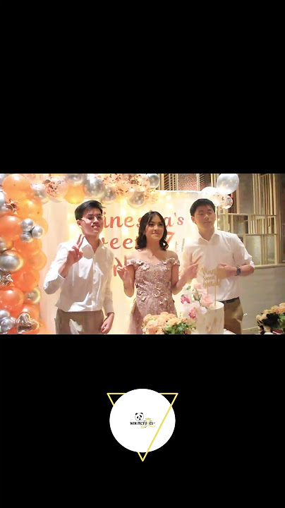 vinesha | my sweet seventeen - youtube #shorts #short #shortsvideo #ulangtahun