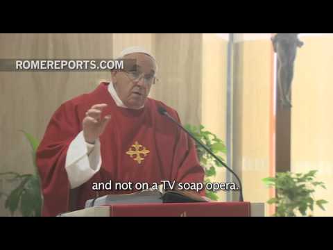 Pope Francis explains how to pray with the Gospel