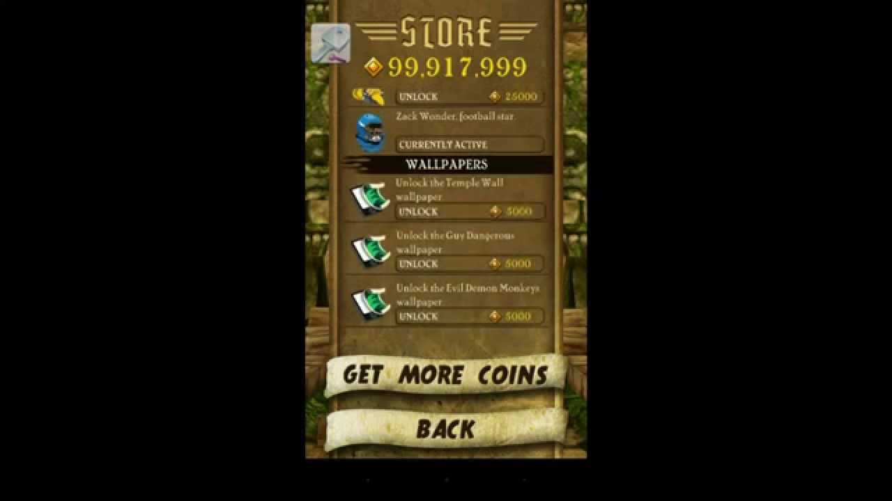 How to hack temple run (Game killer) - YouTube