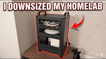 I Downsized My Home Lab Into This Tiny Rack