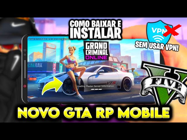 Saiu GTA RP Online no Celular Android 2022 Grand Criminal UPDADTE