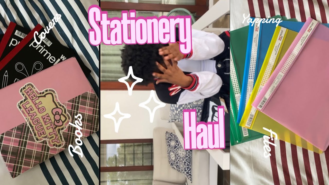 Stationery Haul 2026📚💕|South African YouTuber 