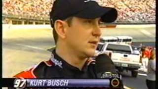 2003 NASCAR - Jimmy Spencer and Kurt Busch feud