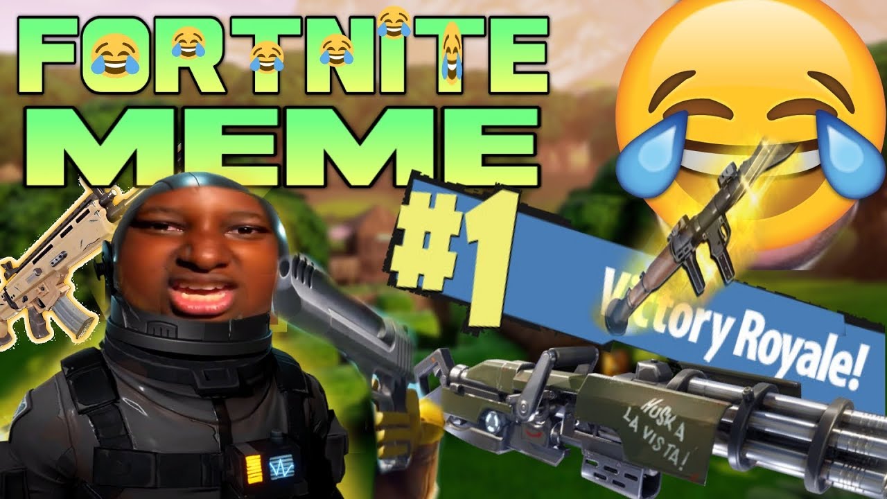  Fortnite Meme Edit  Battle Royale YouTube