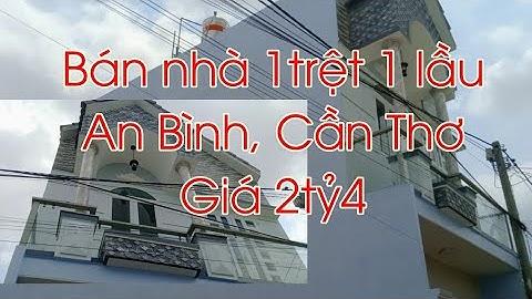 Bán nhà hẻm đường Hoàng Quốc Việt | Bán nhà Cần Thơ