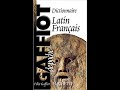 Dictionnaire Latin Français - Gaffiot - YouTube