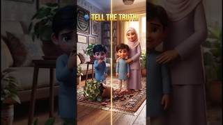 Tell the Truth 🗣️ | Allah Loves Honest Children | #shorts