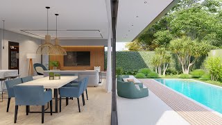 Casa Térrea - Moderna, Prática e Confortável