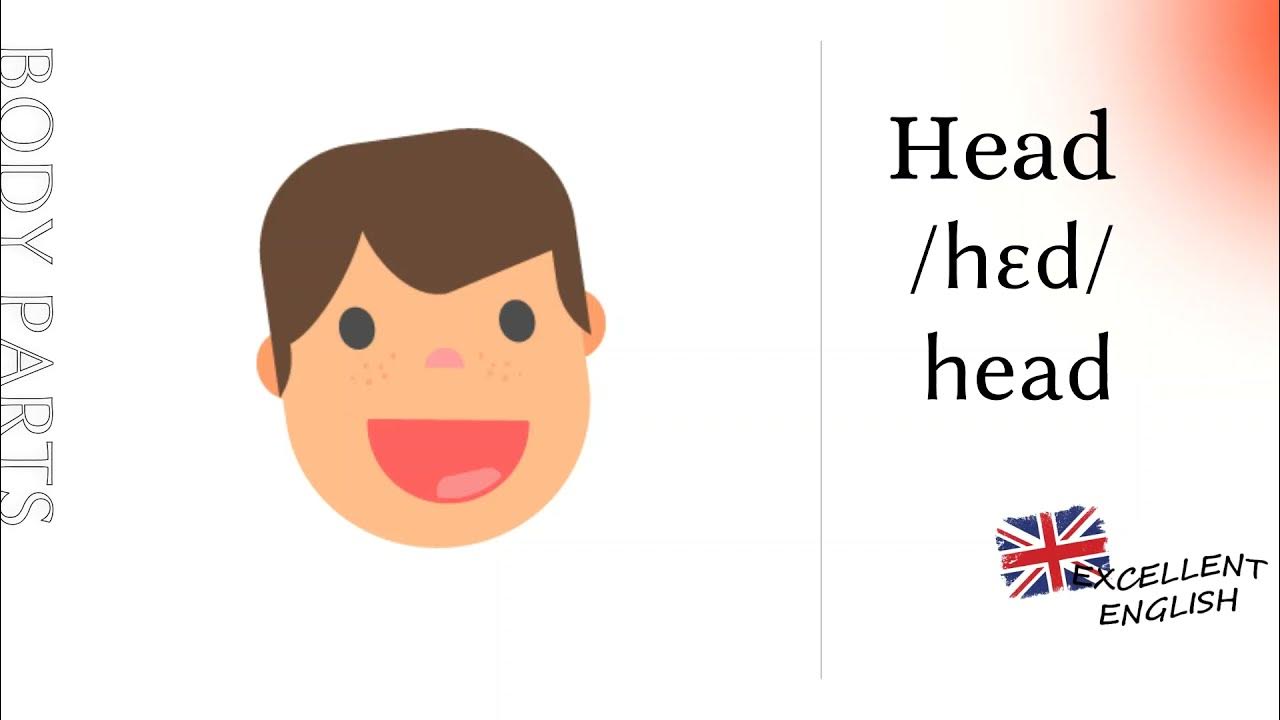 How to pronounce Head in British English? Body Parts YouTube
