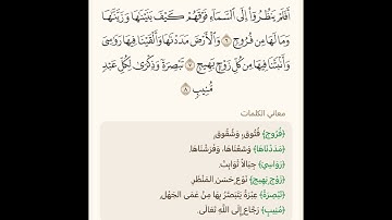 السراج في بيان غريب القران سورة ق 2 مع تلاوة الشيخ سعد الغامدي