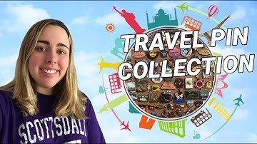 Travel Enamel Pin Collection UPDATED