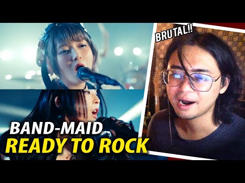 GUITARIST Reacts to BAND-MAID / Ready to Rock - Anime "Rock Is a Lady’s Modesty" Opening Theme Song