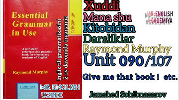 UNIT  #90/107 | Essential grammar in us | #Raymond_Murphy