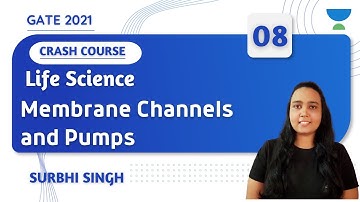 02:00 PM - GATE 2021 | Crash Course by Surbhi Singh | Membrane Channels and Pumps