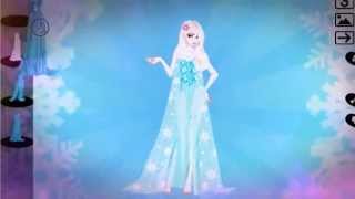 Frozen princess  Dress Up  Android app screenshot 2