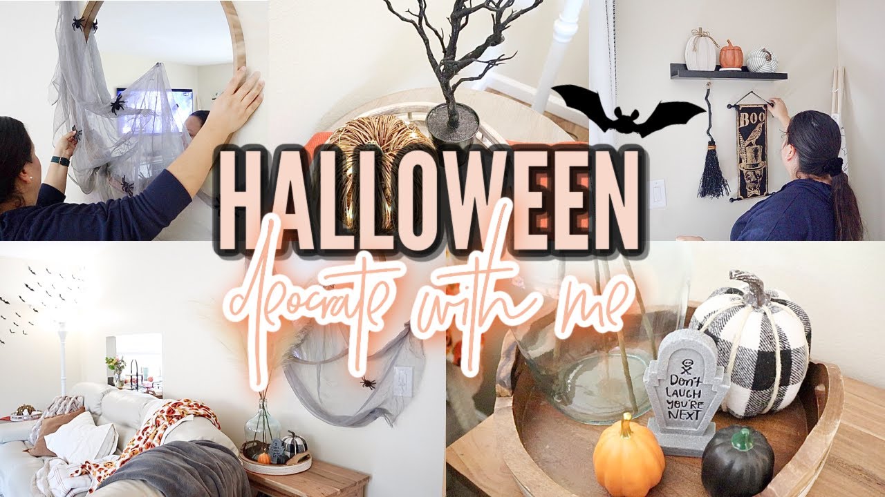 HALLOWEEN DECORATE WITH ME 2021 HALLOWEEN DECORATING IDEAS