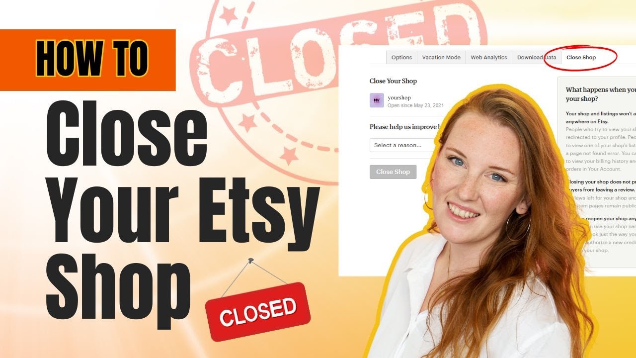 How To Close Your Etsy Shop?