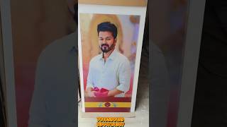 CM Vijay Photo on Glass!💥8K HD UV Printing #GlassPrinting #CMVijay #TVK#ThalapathyVijay #VijayAnna
