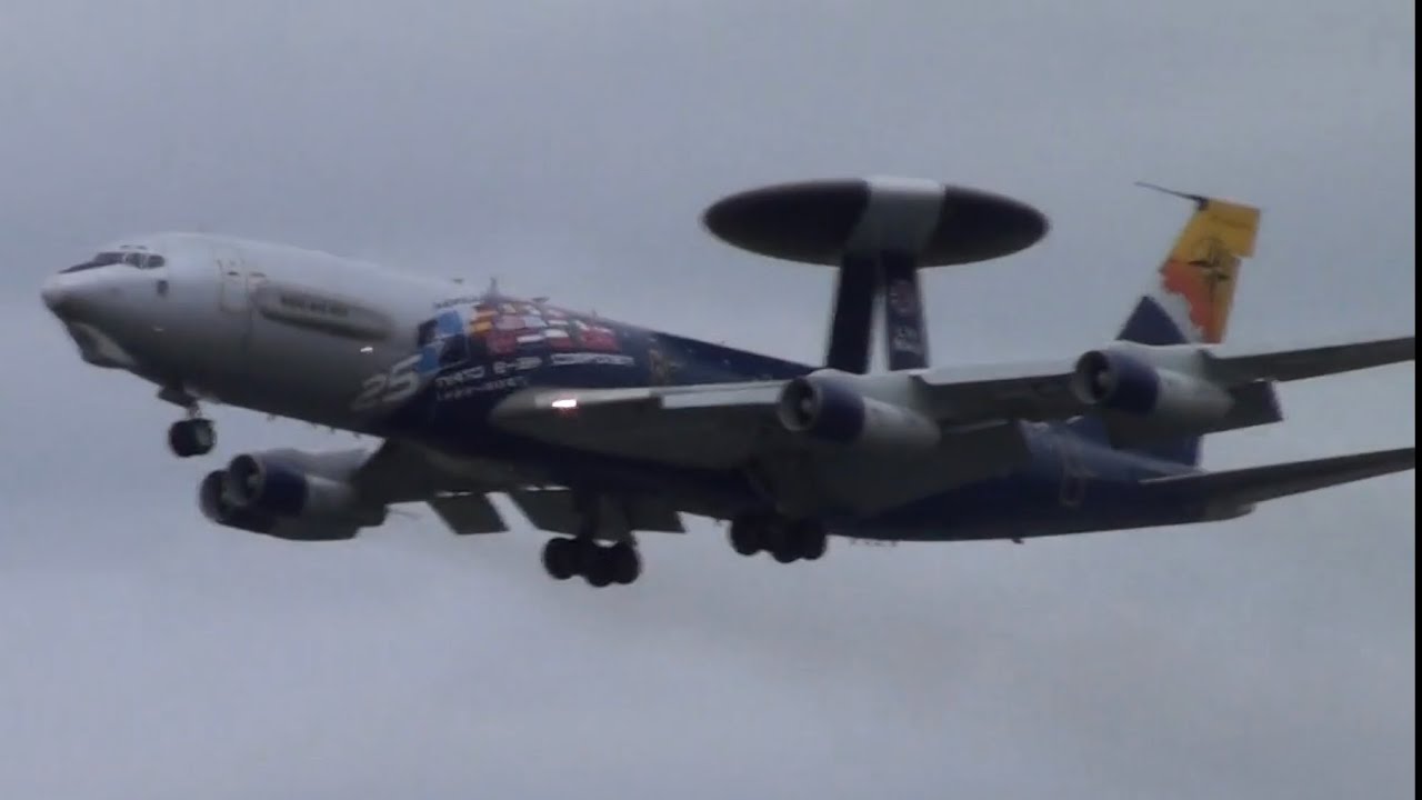 AWACS / Boeing E3 Sentry / NATO / RostockLaage / Air Force / Luftwaffe / Bundeswehr / 707320