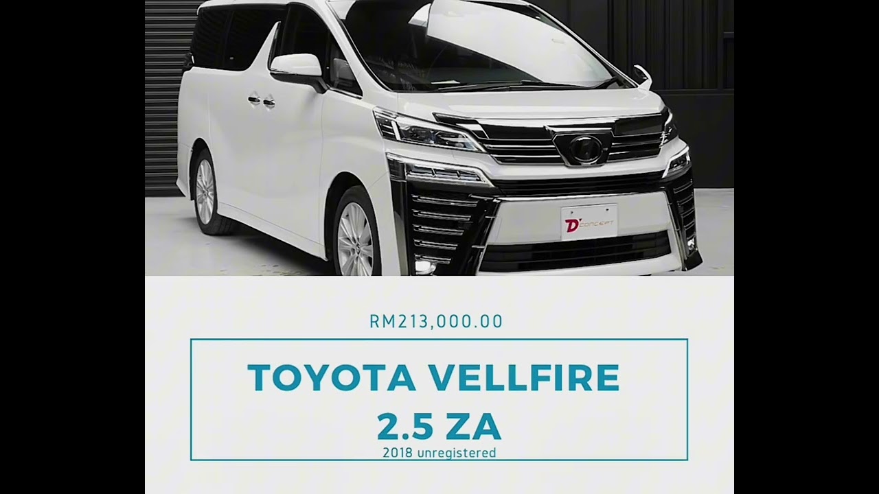 TOYOTA VELLFIRE  💥 RAYA PROMOTION 💥
