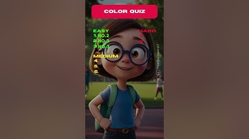 Are You Color Blind?  Guess The Odd Color! #trivia#quiz