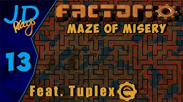 0 Shots Fired ⚙️ Factorio Maze of Misery Ep13 ⚙️ with @TuplexGaming