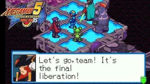 The Final and Hardest Liberation Mission! Mega Man Battle Network 5 Double Team DS Post Game