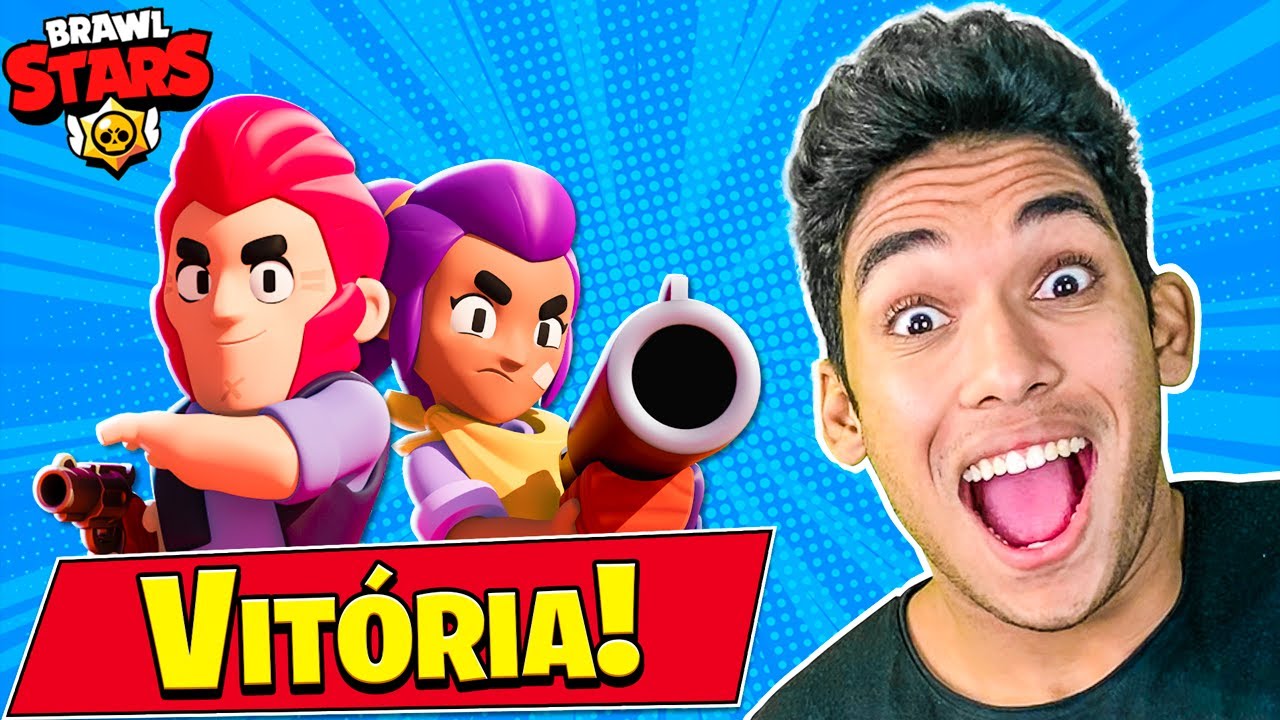 Joguei Brawl Star Com O Gelli Clash E Vencemos Youtube - gelli clash jogando brawl stars com a pepper