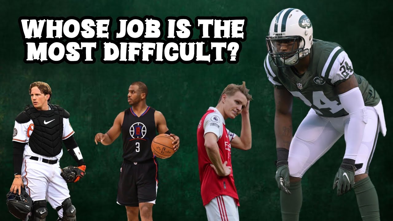 Which Position is Really the Hardest in Sports?