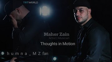 Maher Zain - Thoughts in Motion - Get rid of the selfishness🙏🤍  @maherzainofficial @trtworld
