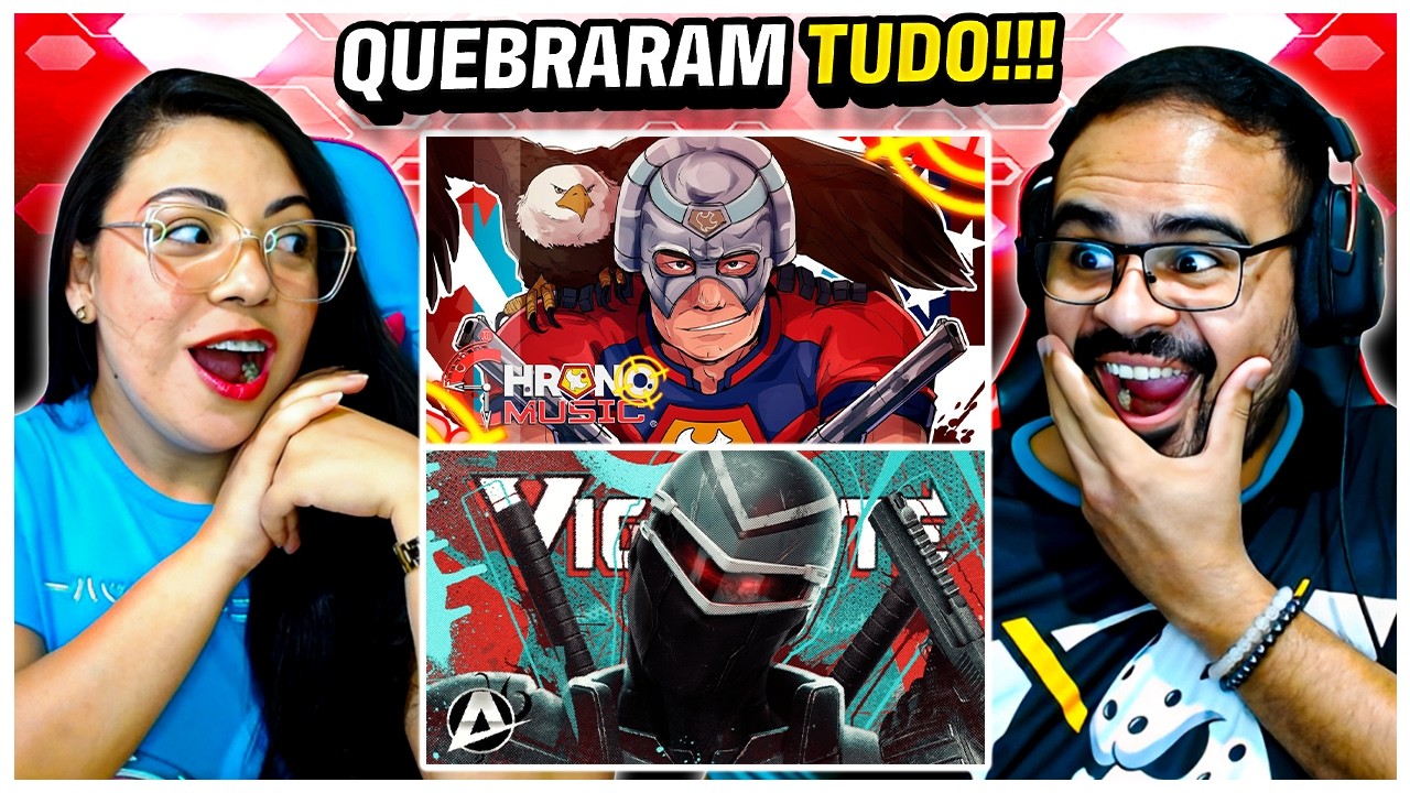REACT ♪ Vigilante | M4TEI FOI POUCO | AniRap - Chrono - PAZ | Pacificador (Peacemaker)