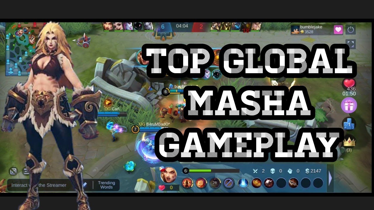 Top global masha gameplay 2020 - "bumblejake"  |MLBB 