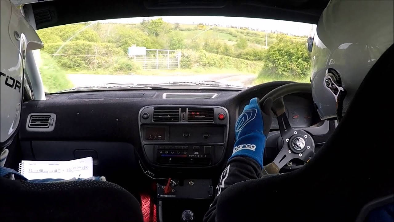 Cavan stages rally 2015 ss3 Stephen Reynolds & Derek McCarthy