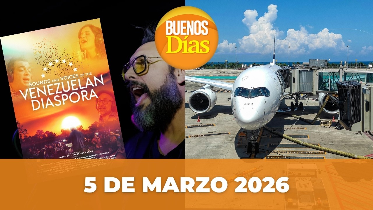 Noticias en la Mañana en Vivo ☀️ Buenos Días Jueves 5 de Marzo 2026 - Venezuela