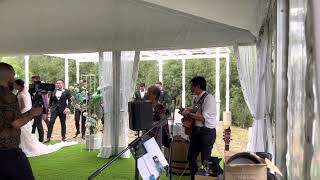 Bengawan Solo - Ben & Mira Wedding Day | Guitar Cover Feat. Mama Ning