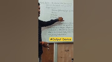 #outputdevices || #examples of output Device || #youtubeshorts || #viral || #shorts || #viralvideo