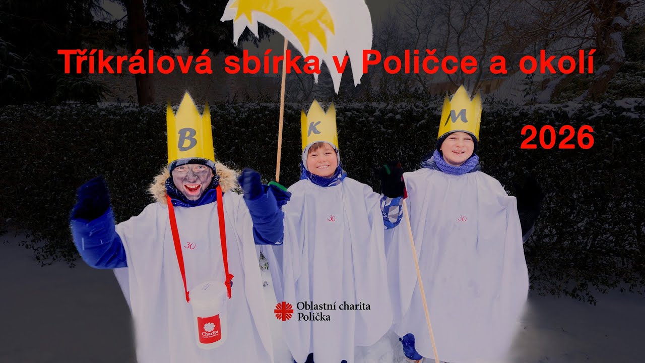 Tříkrálová sbírka 2026 v Poličce