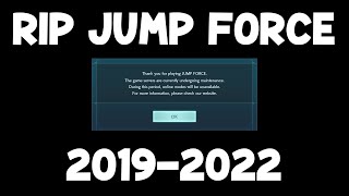 Jump Force The Final Moments Shut Down 08242022