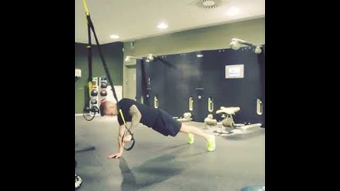 TRX FLY PUSH UP