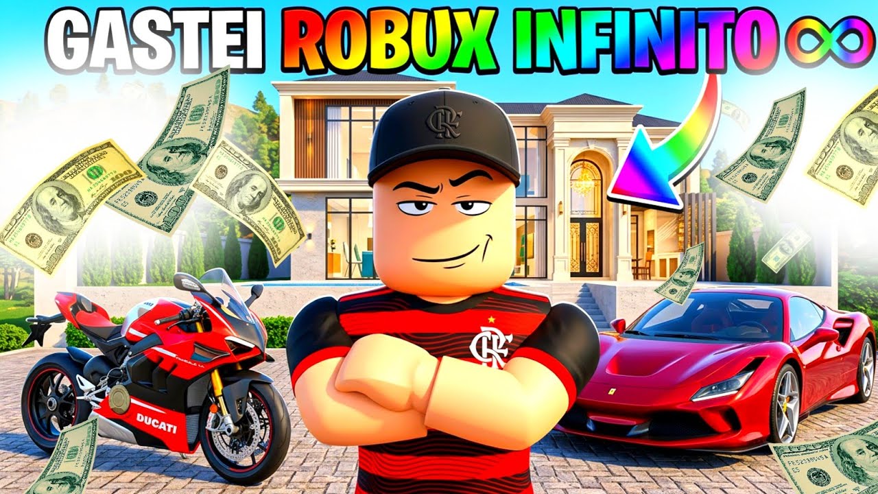GASTANDO ROBUX INFINITO NO RODOGRAU 2.0 🤑 - (Roblox)