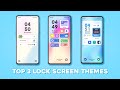 Best MIUI 14 Lock Screen Themes | New Look Screen | Lock Screen