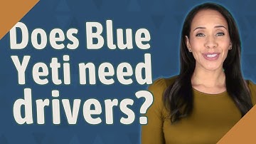 Does Blue Yeti need drivers?