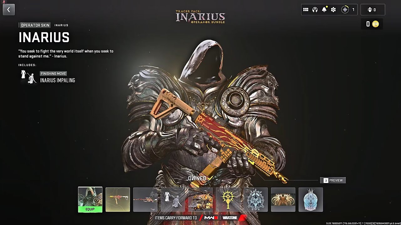 TRACER PACK: INARIUS OPERATOR BUNDLE IN MODERN WARFARE 2!