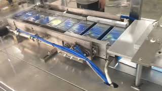 Automatic transparent film three-dimensional packing machine