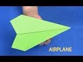 Xếp giấy Origami-Hướng dẫn gấp máy bay giấy đơn giản nhất (Mẫu 1)
