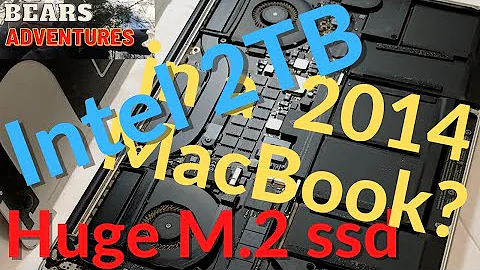 Upgrading MacBook Pro 2014 with ssd. Intel ssd 2TB 660p m.2 . Intel 660p series internal ssd.