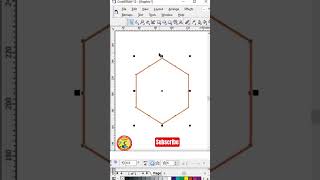 CorelDraw12 use blend tool #ytshorts #youtubeshorts #design #coreldrawtutorial #coreldraw